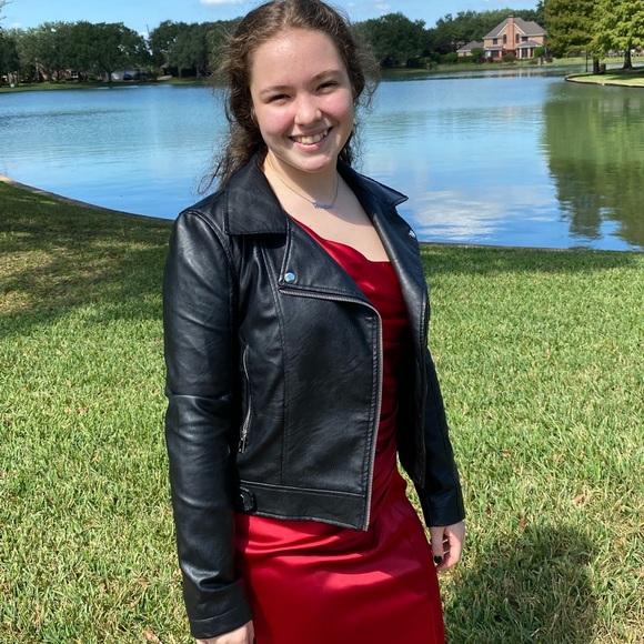 Papaya Jackets & Blazers - Papaya Faux Leather Jacket